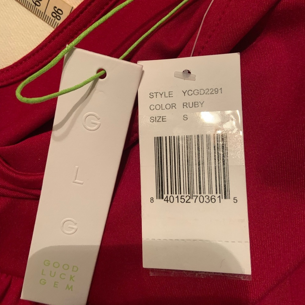 23. Good Luck Gem Tunic / Dress in Ruby - Picture 9 of 9
